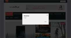 Desktop Screenshot of ecodomo.pl